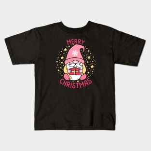 Merry Christmas gnome Kids T-Shirt